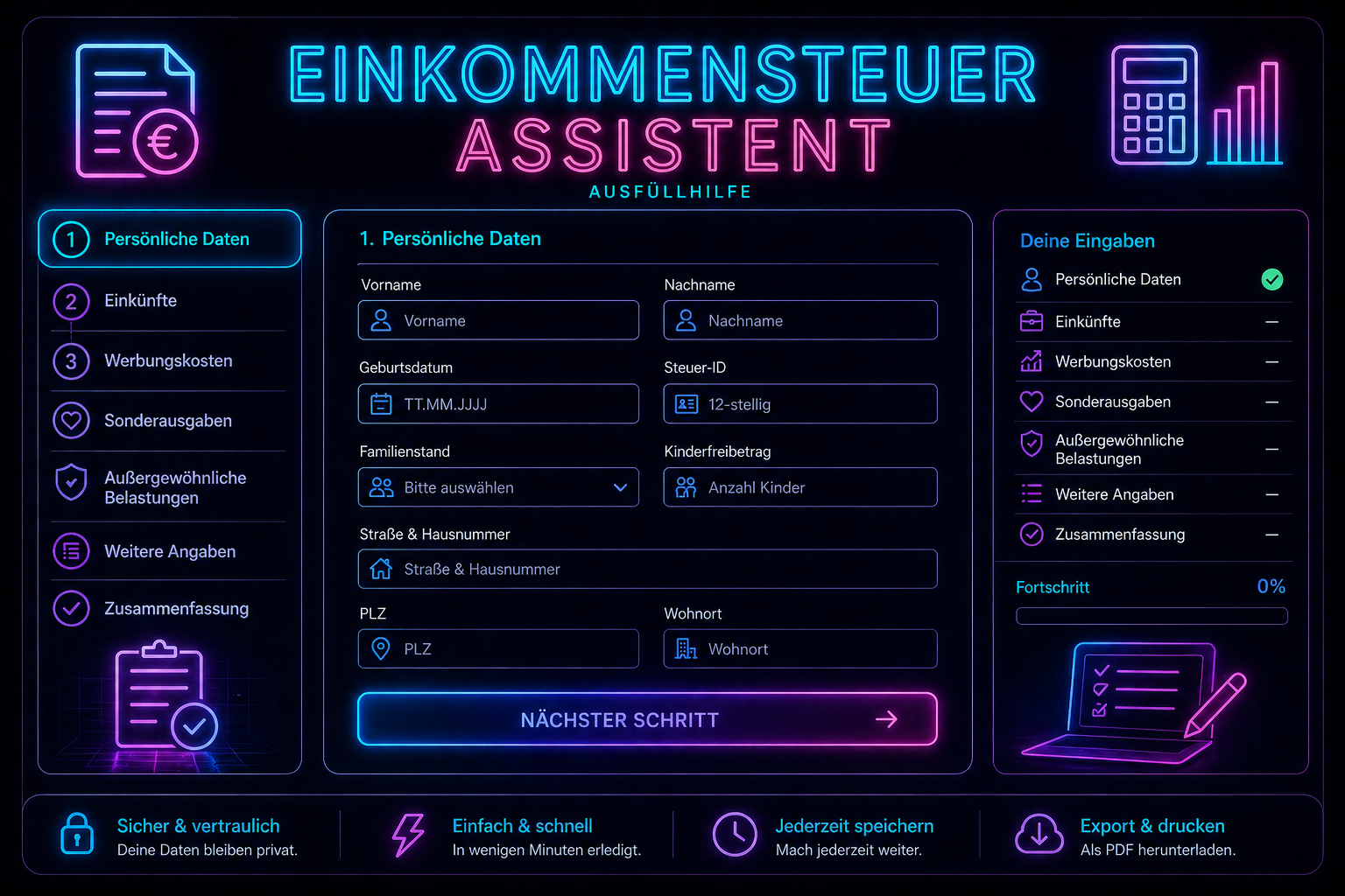 Einkommensteuerassistent